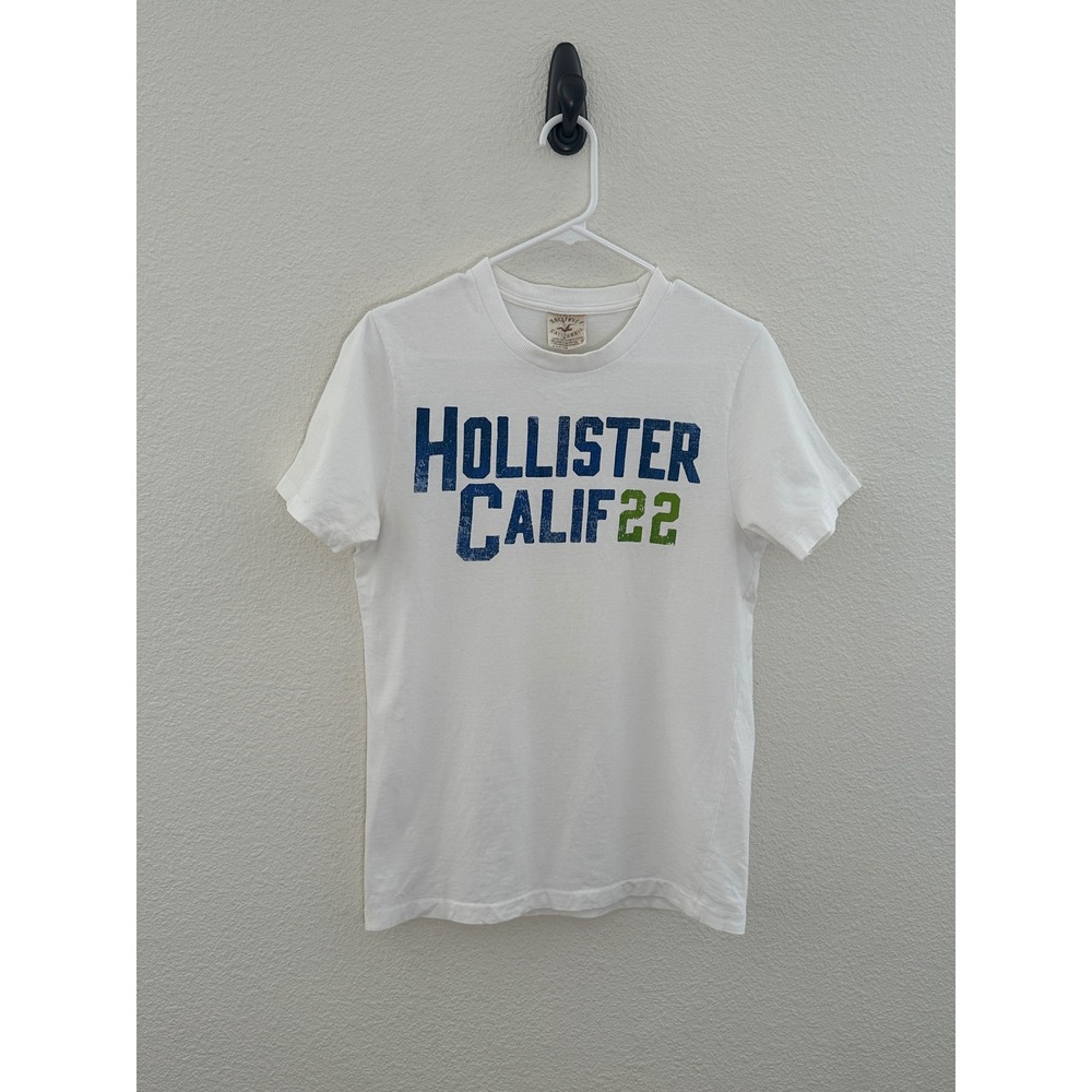Hollister Y2K Graphic T-Shirt Mens Small Surf Coastal